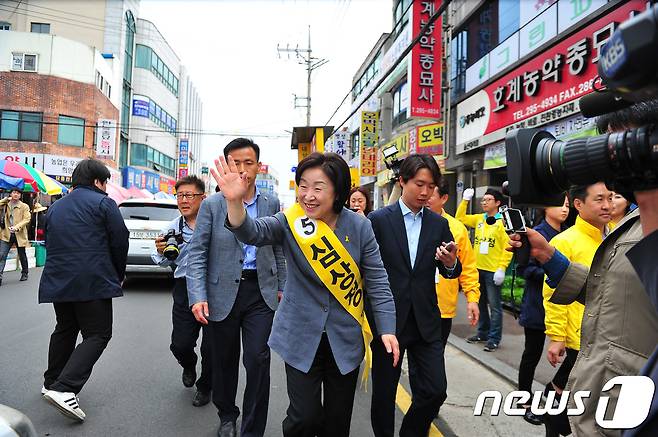 심상정 정의당 대통령 후보. © News1 이윤기 기자