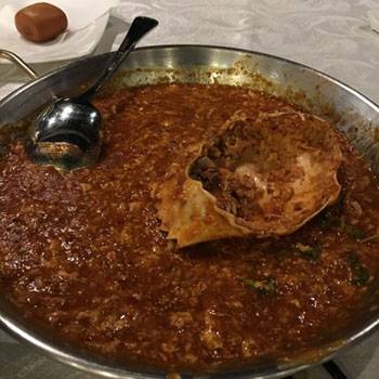 맛있게 싹싹 남김 없이 먹은 칠리크랩.