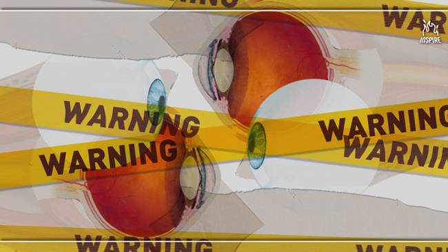 우리 몸에서 유일하게 외부에 노출된 장기, 눈은 미세먼지에 오롯이 노출되어 있다.[그래픽=허연주 디자이너]