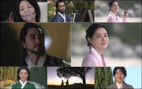 이영애 송승헌 주연의 SBS '사임당, 빛의 일기'(이하 '사임당')가 수목극 2위 시청률로 종영했다. SBS '사임당, 빛의 일기' 화면 캡처