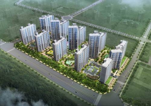 포항초곡 호반베르디움 조감도