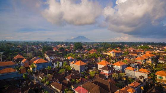 예술가 집성촌인 발리 우붓.