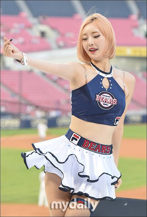 ▲ 치어리서 서현숙 '섹시도 되죠?'