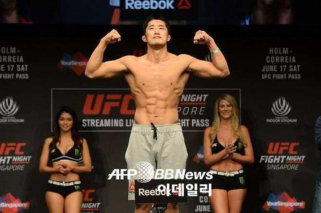 UFC 파이터 김동현. 사진=AFPBBNews