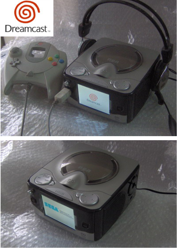 드림캐스트 액정 일체형 포터블 개조