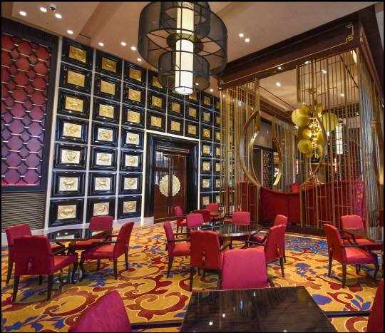 미슐랭 2스타 중식당 ‘임페리얼 트레져’ 내부.