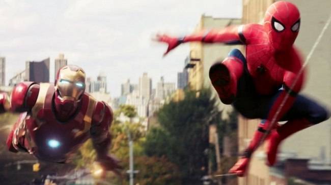 5일 국내 개봉한 ‘스파이더맨:홈커밍’에 출연한 아이언맨 [출처=영화 트레일러]