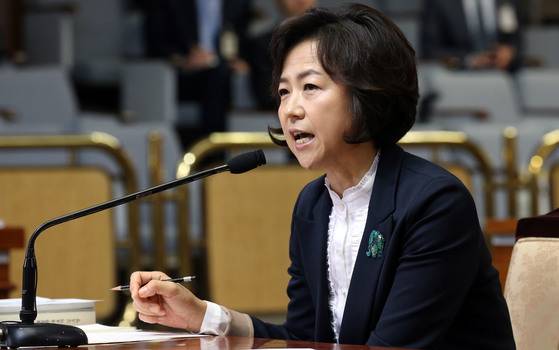 지난 2012년 국회 인사청문회에 나선 김소영 대법관. [중앙포토]