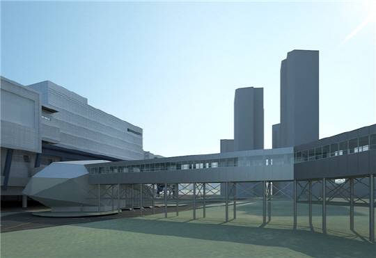 용산 서부권역 브리지 조감도. /사진제공=용산구청