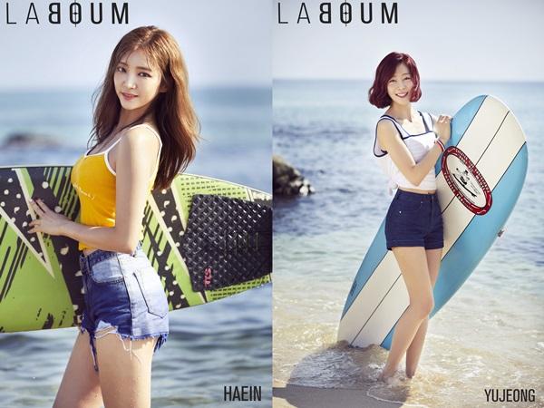 라붐의 유정과 해인의 컴백 티저 이미지가 공개됐다. nhemg