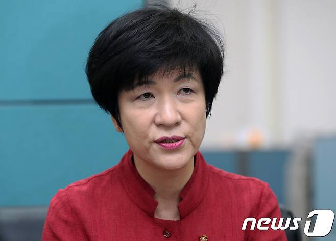 김영주 고용노동부 장관 후보자. © News1 이동원 기자