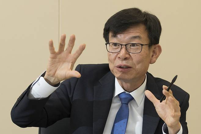 김상조 공정거래위원장. 김성광 기자 flysg2@hani.co.kr