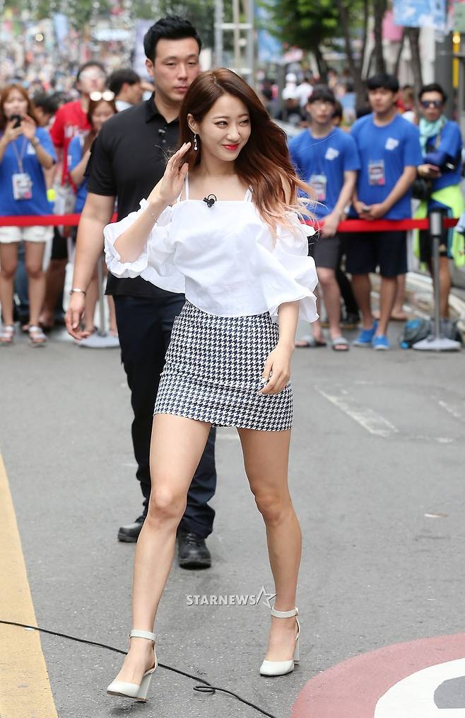 [★포토]경리, '각선미 뽐내며'