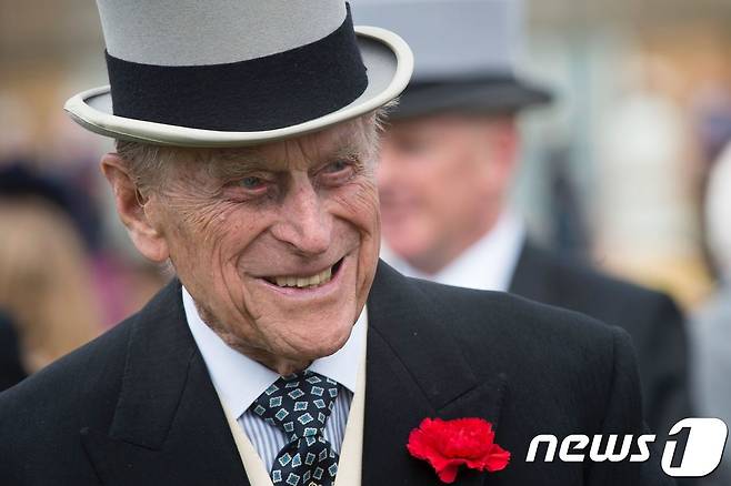 엘리자베스 2세 영국 여왕의 남편 필립공(96) © AFP=뉴스1