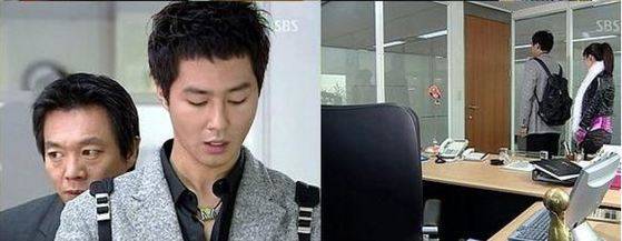 2004년 방영된 드라마 '발리에서 생긴일'에서 정장에 백팩 패션으로 화제를 모았던 조인성.[사진 화면 캡쳐]