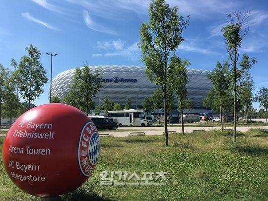 ▲사진=알리안츠 아레나의 전경. 피주영 기자