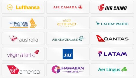 캐세이패시픽, 싱가포르항공, 루프트한자 등 한국인이 많이 타는 항공사가 '플러스그레이드'와 제휴를 맺고 비즈니스 좌석을 경매로 판매한다. [사진 플러스그레이드 홈페이지 캡처]