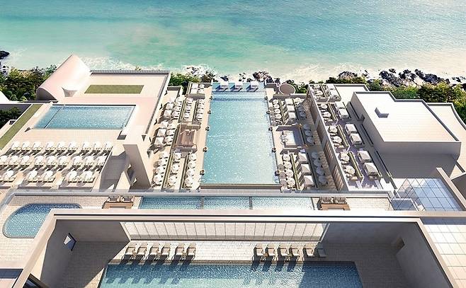 힐튼 부산, ‘인피니티 풀’.(자료 사진)