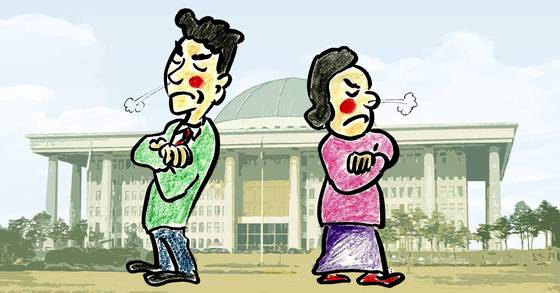 다른 지지하는 후보로 인해 홧김에 불을 지른 아버지가 선처를 받았다. [중앙포토]