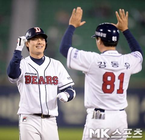 3년 연속 100안타를 달성한 두산 민병헌. 사진=MK스포츠