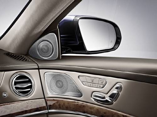 벤츠 S클래스 마이바흐에 적용된 부메스터 스피커 시스템. /사진제공=벤츠코리아