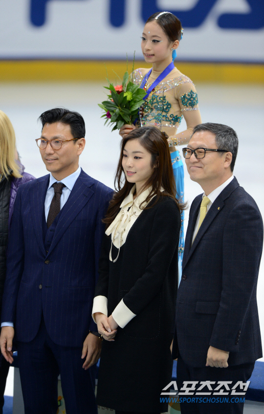 [포토] 김연아, 제2의 김연아를 기대하며