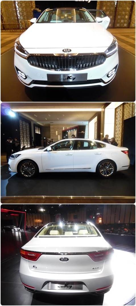 ’올 뉴 K7’ 앞·뒤·측면/류호 기자