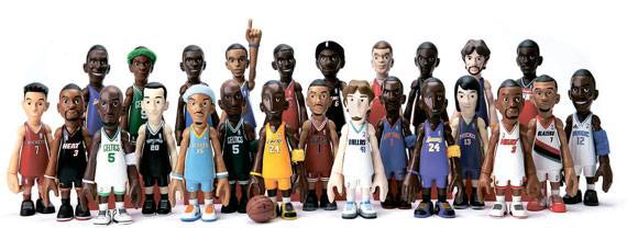 이찬우 작가가 2010년 NBA와 손잡고 만든 피규어 시리즈. 그가 대량 생산한 첫 번째 피규어다.