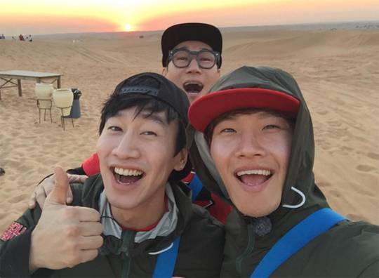 런닝맨 두바이 이광수 지석진 김종국