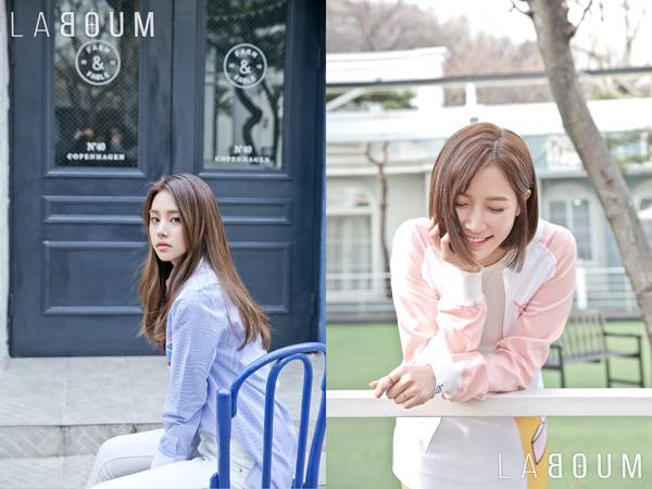 솔빈(왼쪽)과 소연. 사진=NH미디어 제공.