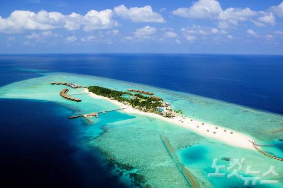 허니무너에게 추천할만한 룸타입은 워터 빌라와 자쿠지 워터빌라다 (사진=벨리간두 제공)