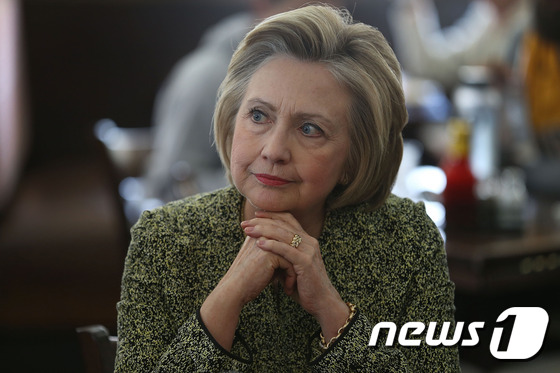 힐러리 클린턴 미국 전 국무장관. © AFP=뉴스1
