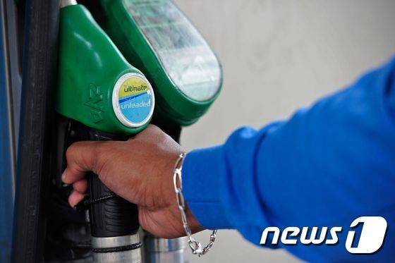 런던의 한 BP 주유소. © AFP=뉴스1