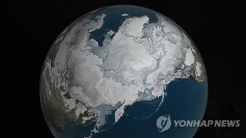 역대 최저치로 감소한 북극 얼음 (AP=연합뉴스 자료사진)