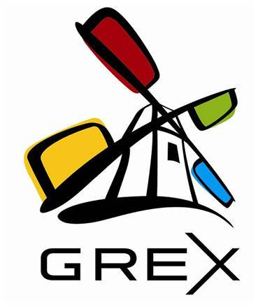 그렉스전자 로고.