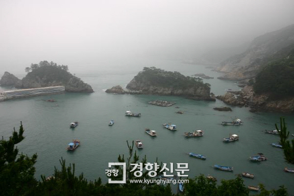 전남 신안군의 한 섬 항구/ 경향신문 자료사진