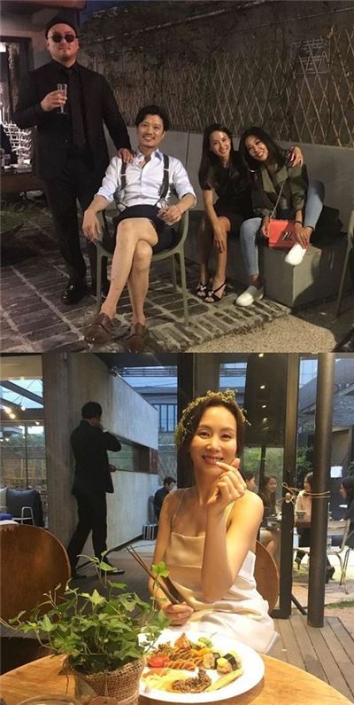 박희순-박예진 결혼 파티. 사진=가수 제시 인스타그램