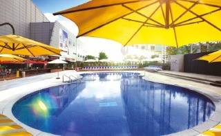 웅진플레이도시의 야외풀장 써니파크