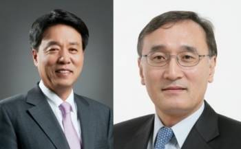 대우건설 사장 후보에 오른 박창민 현대산업개발 상임고문(사진 왼쪽)과 조응수 전 대우건설 부사장.