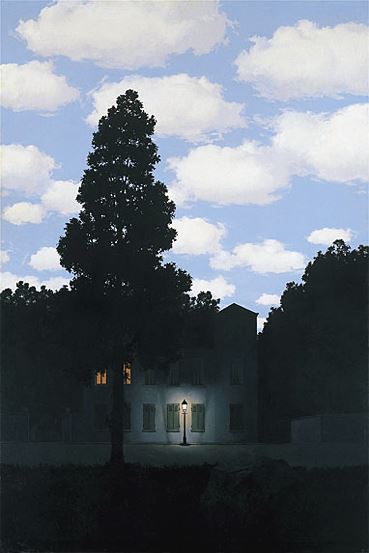 르네 마그리트의 그림 'Empire of light(빛의 제국)' ⓒRene Magritte, by SIAE 2008