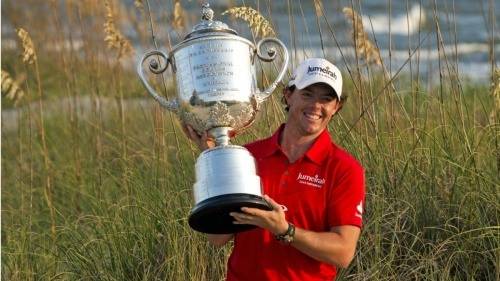 2012년 챔피언 로리 매킬로이.