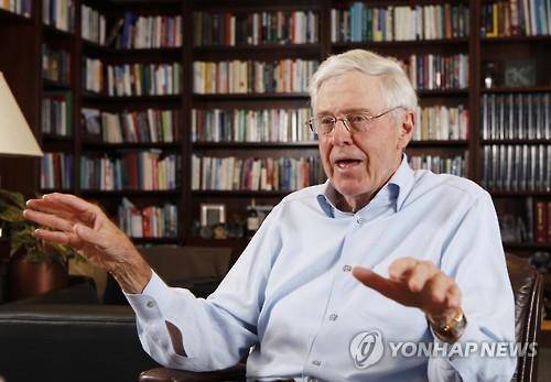 미국 공화당의 '큰손'이자 석유재벌인 찰스 코흐. <연합뉴스DB>