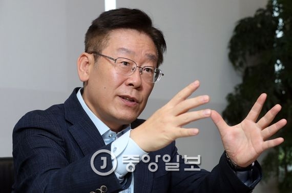 이재명 성남시장. 강정현 기자