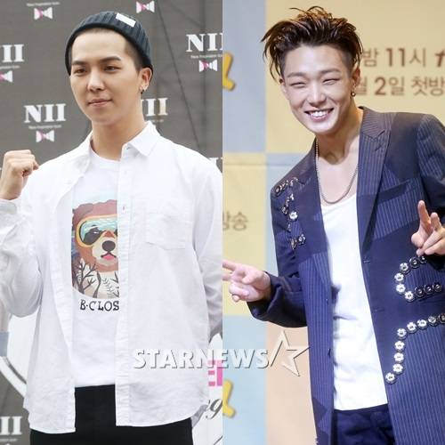 송민호(왼쪽)와 바비 /사진=스타뉴스