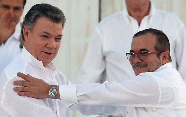 콜롬비아 정부-반군 평화협정