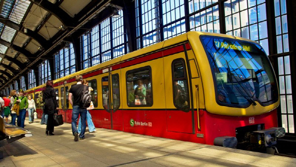 베를린의 지하철 S-bahn (출처/ BVG)