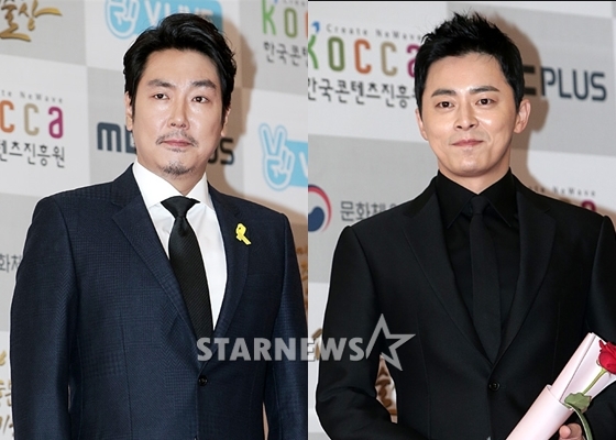 배우 조진웅(왼쪽)과 조진웅/사진=김창현 기자