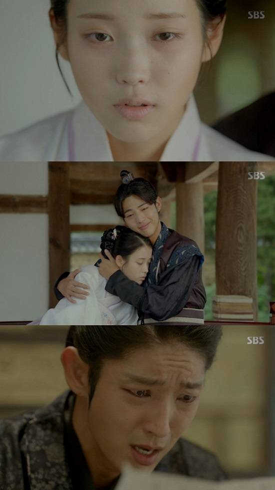 '달의 연인-보보경심 려' 이준기가 이지은의 죽음에 가슴 아파했다. 사진=방송 캡쳐