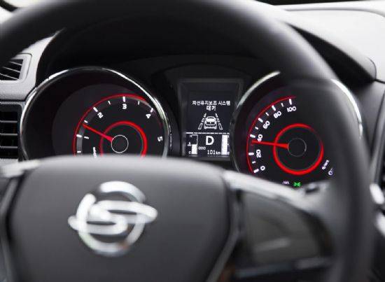 차선유지보조시스템이 탑재된 2017년형 티볼리 (사진=쌍용자동차)