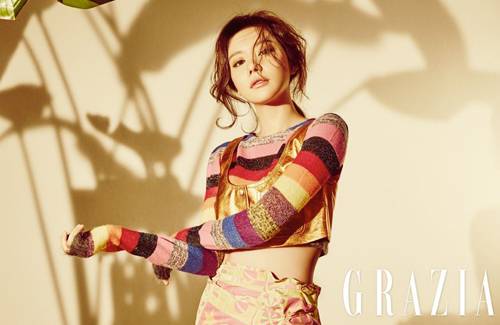 배우 김아중의 근황이 공개됐다. ⓒ 그라치아